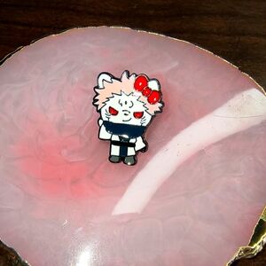 Cute Anime Character Enamel Pin Hello Kitty Anime Jujutsu Kaisen